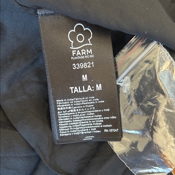 FARM RIO Black Berry Garden Long Sleeve Pleated Maxi Dress - Picture 15 of 16